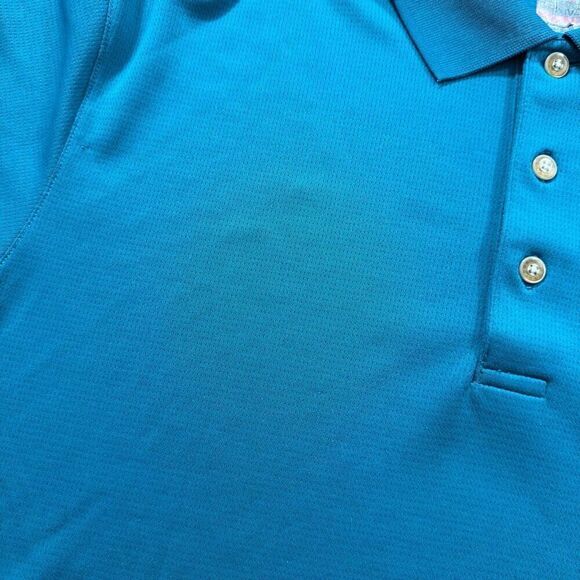 Grand Slam Blue Polo Shirt Short Sleeve Basic Golf Shirt Mens Size XL Read Bio - Picture 4 of 16